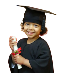 Preschool Graduation Gown (Full Set)